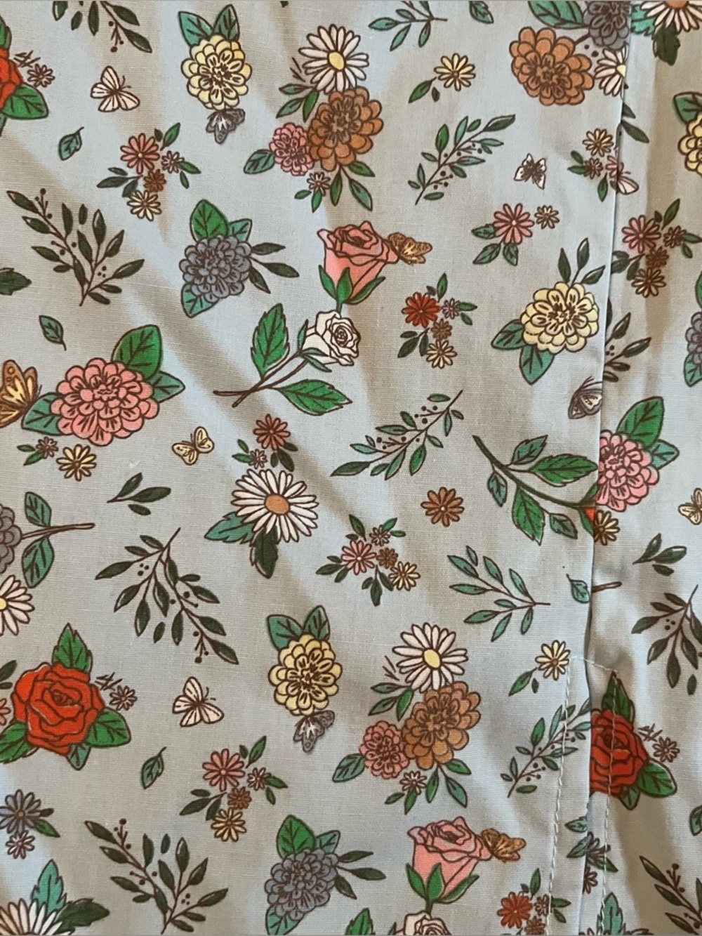 Disney Shirt Womens Medium Blue Tank Top Flower And Garden Festival Grow - Picture 3 of 5